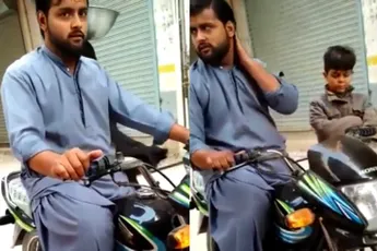 Ventje zet uitslover even op zijn plek