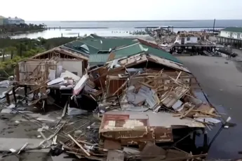 Beelden vanuit Louisiana na Orkaan Ida