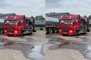 Dit moet wel de coolste "toeter" van een vrachtwagen zijn