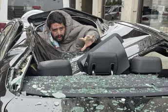 Man overleefd val vanaf de 9e verdieping door op BMW te landen