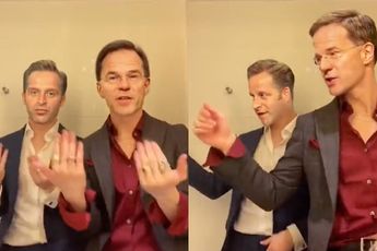 Haters gonna say it's Deepfake: Mark en Hugo doen een smooth dansje