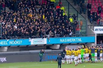 Vitesse-supporters ontsnappen aan ramp tijdens vieren van zege op NEC