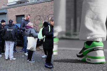 Uren in de rij staan voor de Rotterdamse Nike-sneaker: De Nike Air Max BW Rotterdam