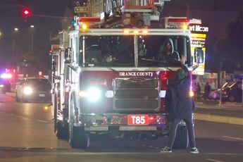Man steelt brandweerwagen bij een ziekenhuis in Californië