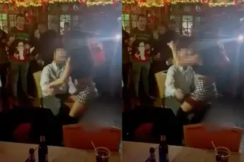 Ophef over video waarin NYPD rookie haar baas een lap dance geeft op kerstfeestje