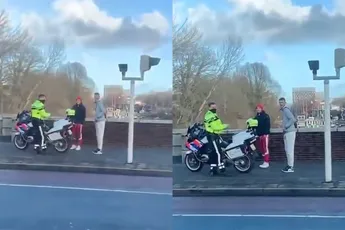 Echt de enige situatie dat je "Bon Gepakt" van Donnie en Rene Froger niet wilt horen