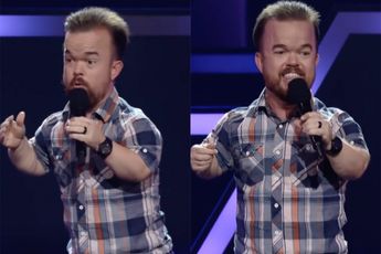 Kleine grappenmaker Brad Williams over zijn vrouw en triootjes