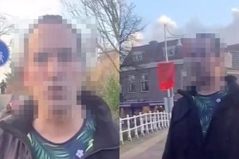 Meneer is heel erg boos dat er een vinger naar hem opgestoken is