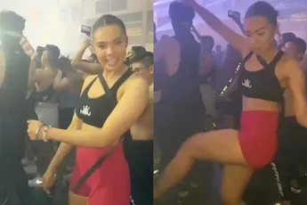 Edlyn Maree gaat viraal omdat ze op Hardstyle aan het hakken is