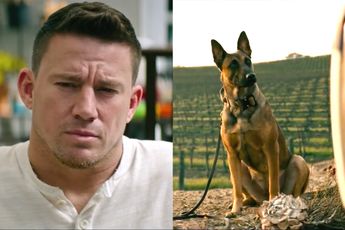 Trailer 'Dog': Channing Tatum kan het niet zo goed vinden met trouwe viervoeter Lulu