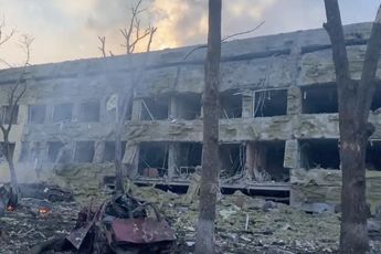 Kinderziekenhuis inclusief kraamafdeling in Marioepol verwoest na luchtaanvallen