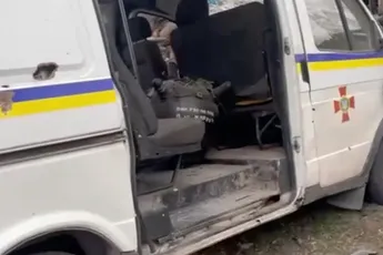 En zo vinden mensen dus een zeemijn in Marioepol