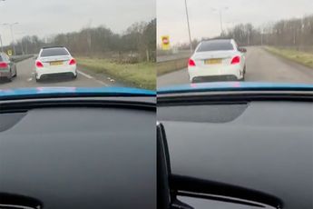 Nee joh, natuurlijk kun je straatrace doen met een Audi en een Mercedes