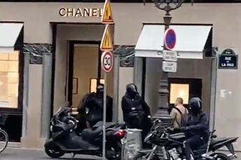 Smash-and-grab op Chanel winkel in hartje Parijs met een buit van ongeveer 2 miljoen euro