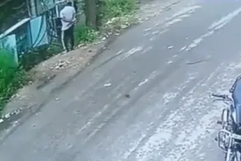 Illegaal afwateren levert behoorlijk schrik momentje op