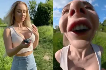 360 graden camera in de mond is een beetje wennen