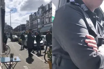 Nee joh, vandaag de dag kun je best in een Nazi-outfit over straat...