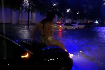 Chaos in Miami na overstromingen door regenval