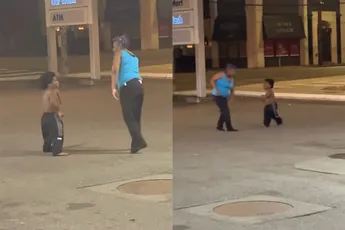 Ondertussen in Seattle: Klein mannetje neemt het op tegen grote vrouw