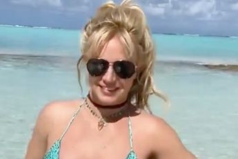 Britney Spears wil je graag laten zien waar haar man ja tegen heeft gezegd