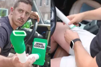 Dankzij deze uitvinding blijven je juwelen gekoeld tijdens het rijden in de zomer 