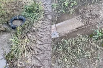 Verstopte duiker leegmaken geeft zowaar een opgelucht gevoel