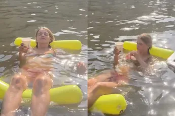 Emma Wortelboer haar knopje was even ontsnapt