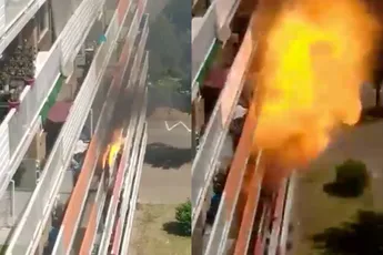 Explosie in Bergen op Zoom een stuk spannender met commentaar van bewoner flat