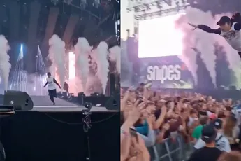 Ondertussen op 'Woo Hah!': Stagediven met salto kan gewoon