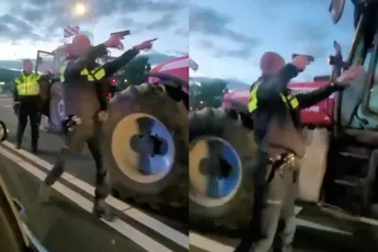 Politie lost waarschuwsingsschoten in Heerenveen