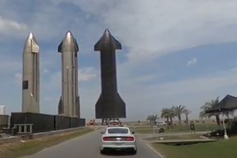 360 graden rondkijken op SpaceX Starbase in Texas