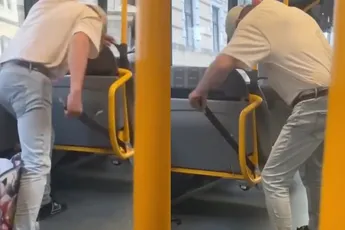 Beast mode gaan in het openbaar vervoer