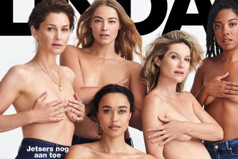 De Linda staat in teken van de tiet, maar borstenfoto's van bekende vrouwen liggen al op straat