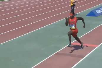 Die keer dat blinde atleet Lex Gillette verkeerd sprong bij verspringen