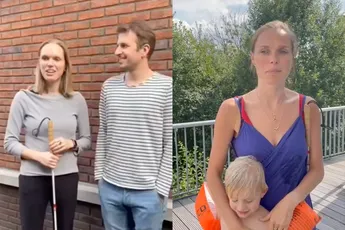 Gewoon een "Hoi ik ben Tjarda en ik ben bijna blind" compilatie