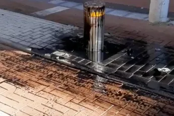 DHL pakketje in Nijmegen was iets later door olie probleempje