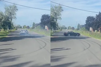 BMW-tje wil graag net zo stoer doen als een Mercedes