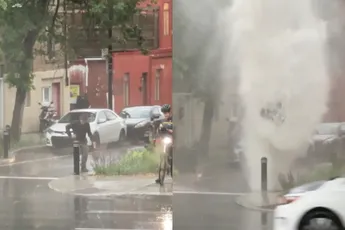 Bijna putdeksel koppen na heftige regen in Montreal