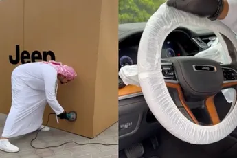 Jeep Grand Cherokee unboxing video is best bevredigend