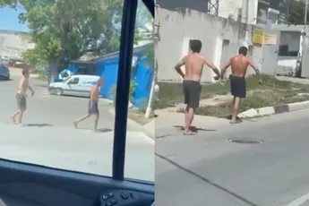 Heel erg breed duo ziet er wel angstaanjagend uit