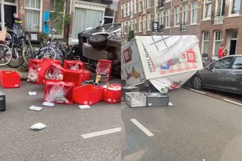 Het kan zijn dat Picnic bezorger in Amsterdam iets later was