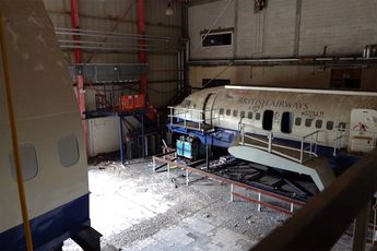 Nederlandse avonturier neemt een kijkje in verlaten trainingscentrum van British Airways