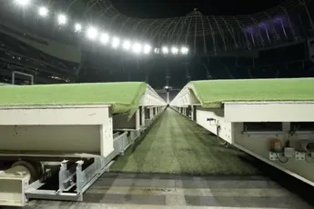 Best een pittige klus om Tottenham Hotspur Stadion klaar te maken voor NFL wedstrijden