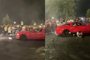 Auto om je heen laten driften levert vooral gênant momentje op