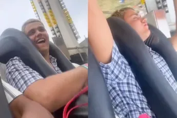 Gozer blijft maar aan en uit gaan tijdens rit in kermisattractie