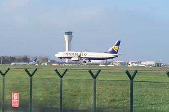 Ryanair piloot hield Boeing 737 maar net heel tijdens landing op Dublin Airport