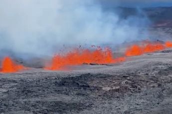 Grootste vulkaan ter wereld genaamd Mauna Loa na 38 jaar weer actief