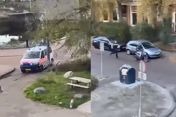 Ontkomen aan de politie met snorfiets snelheid kan gewoon