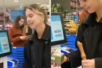 Hack om zelfscankassa van supermarkt te omzeilen