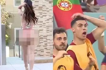 Humor om te lachen: Elftal Portugal is onder de indruk van bilpartij